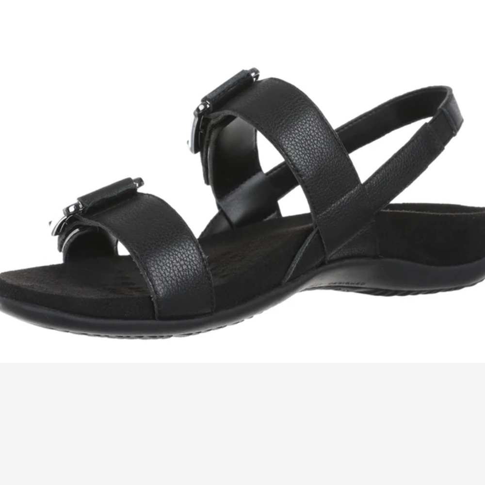 Vionic Black Strappy Sandals